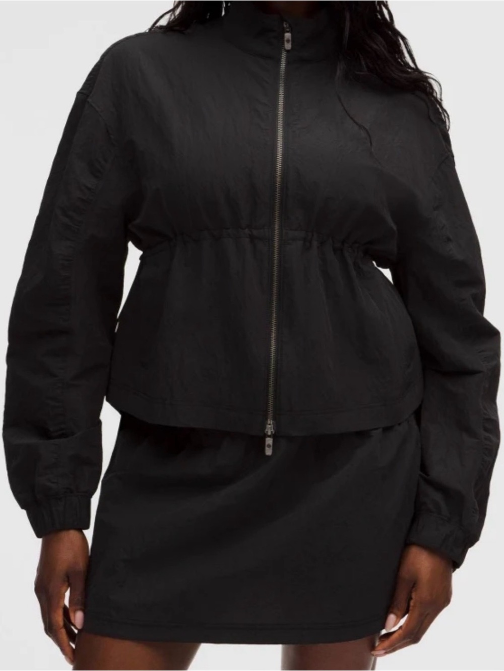 Lululemon Crinkle Nylon Cinchable Jacket